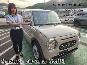 ★ラパンLC　展示車入荷しました★